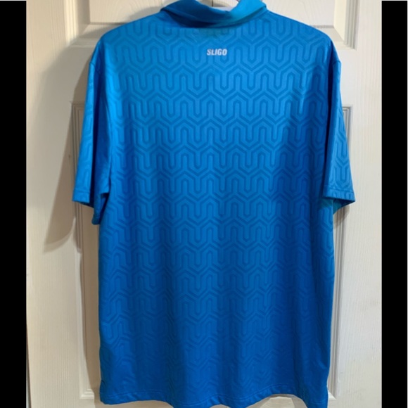 Sligo Spirit Blue Men’s Polo shirt in Size Medium - Picture 2 of 3